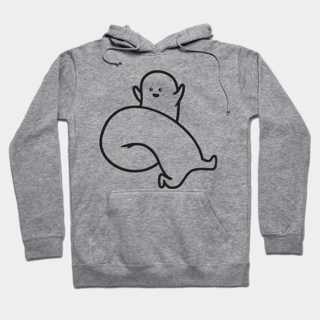 Squiggle Boy Hoodie by sparkmark